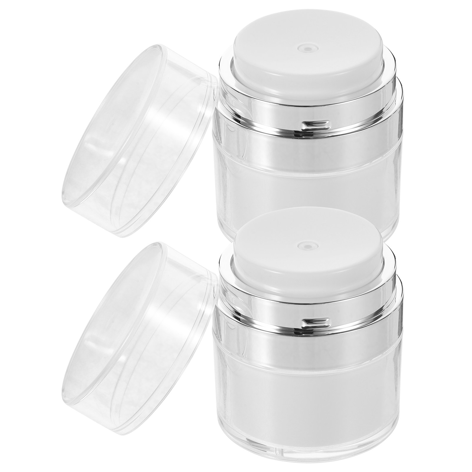 Body Lotion - 2Pcs 15Ml 빈 항아리 꽉 끼는