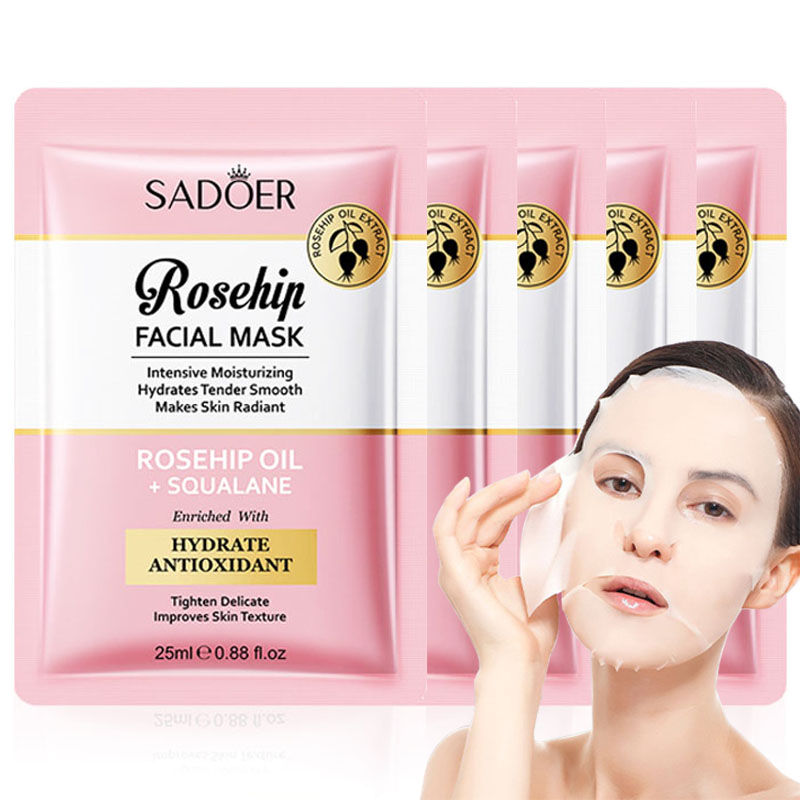 Face Oil Rosehip - 5/10개입 사도어 로즈힙 페이스 마스크 주름개선