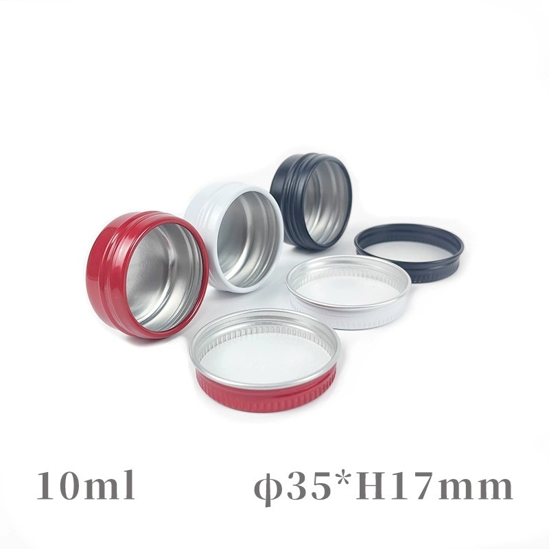 Lip Balm - 200개입 미니 10ml 금속 원형 화장품