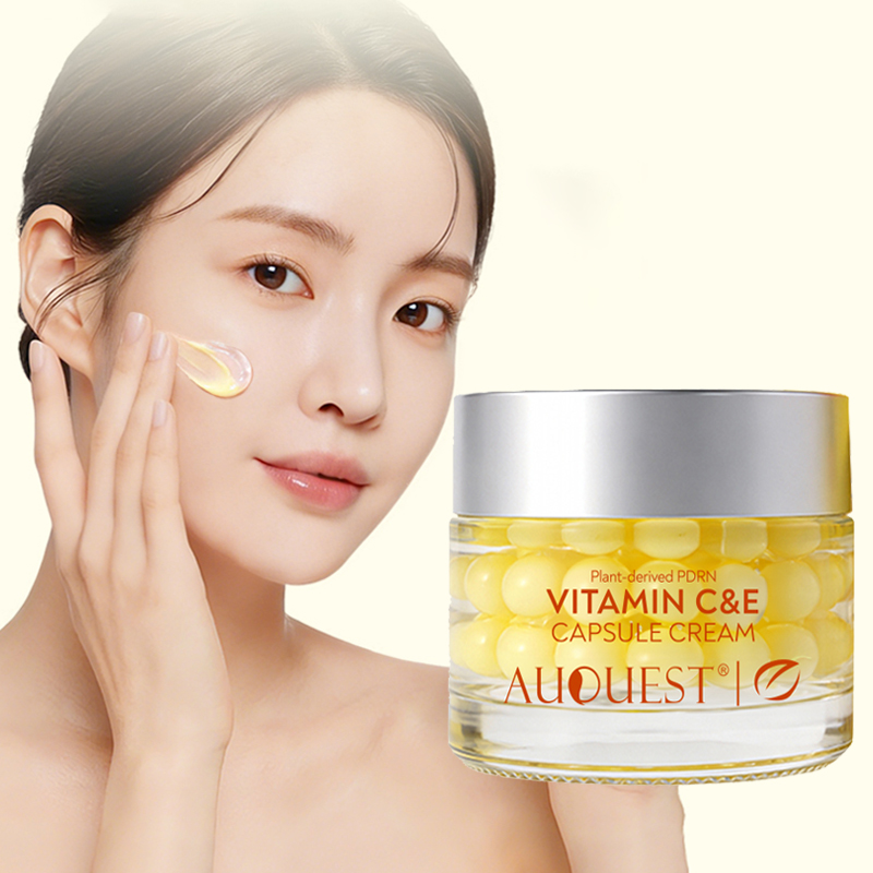 AUQUEST 비타민 C&E 캡슐 크림 식물성 페이셜  - Vitamin C Serum 리뷰 및 가격