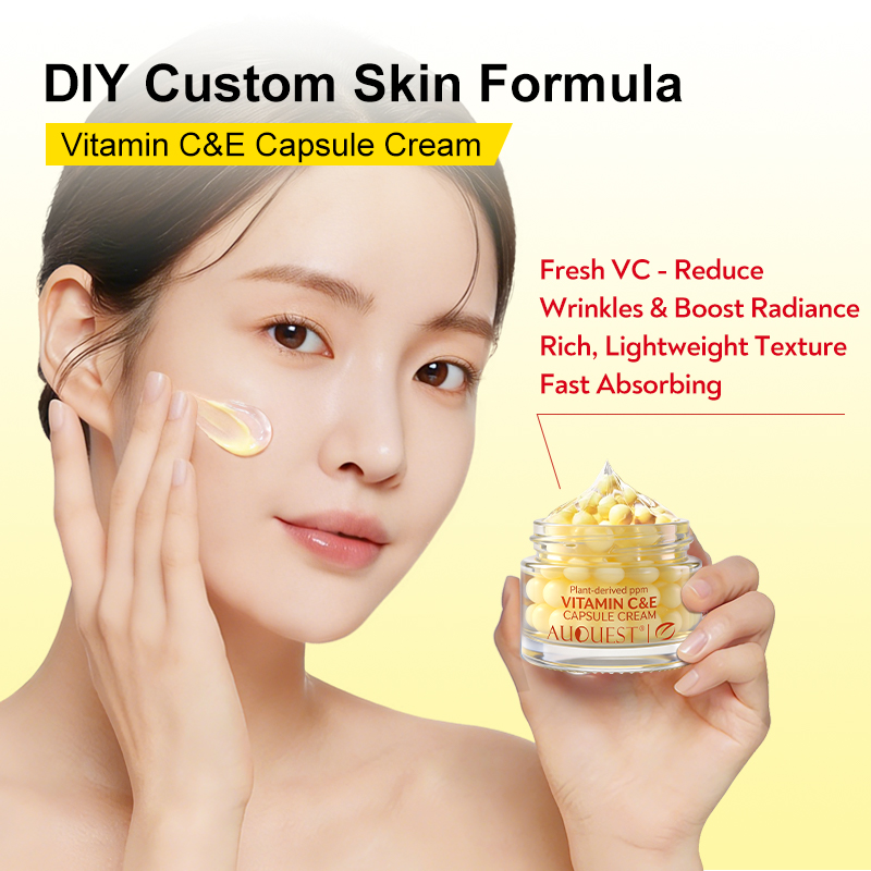 AUQUEST 비타민 C&E 캡슐 크림 식물성 페이셜  - Vitamin C Serum 리뷰 및 가격