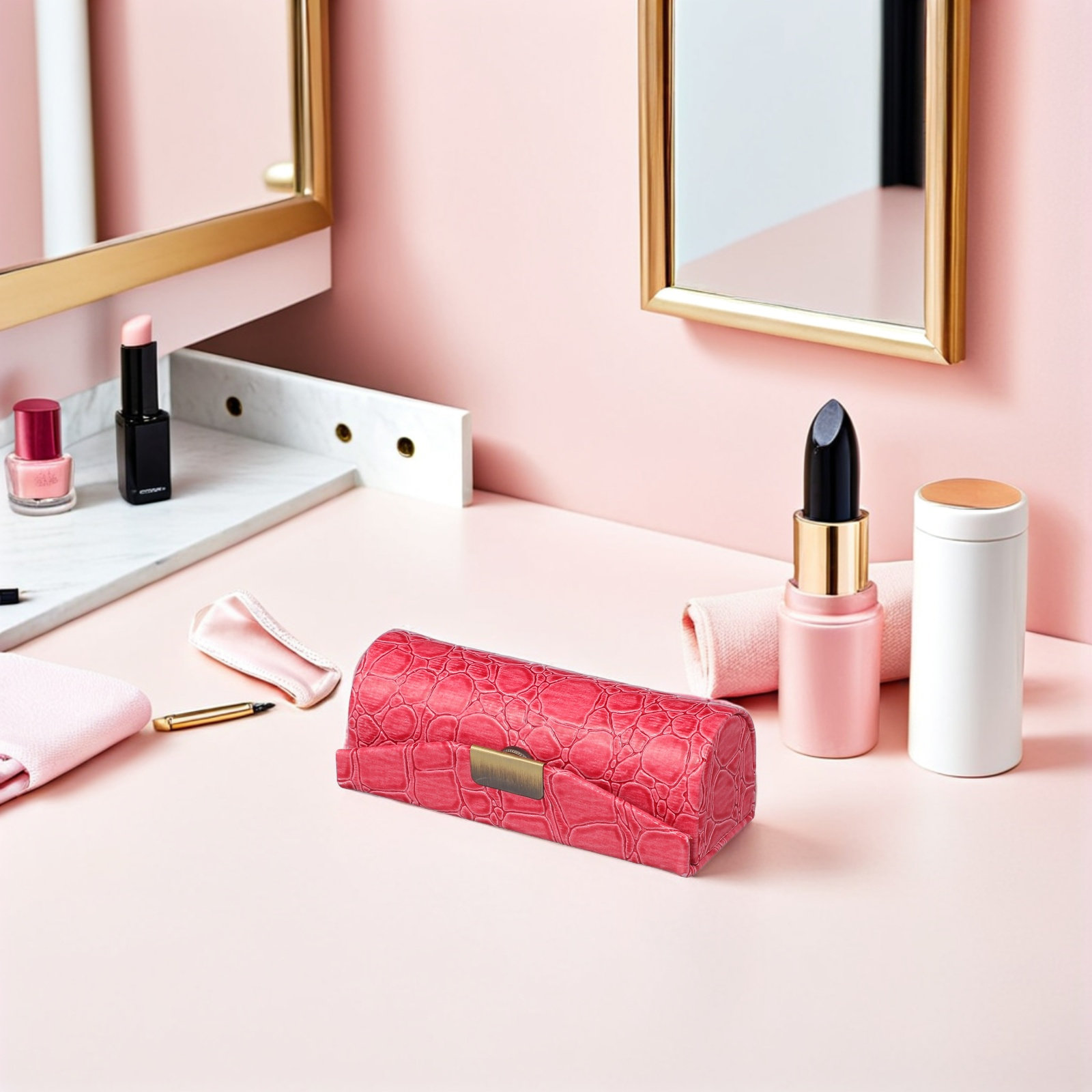 립스틱 케이스, PU 소재, 장식용, 휴대용, 여행용  - Lip Balm 리뷰 및 가격