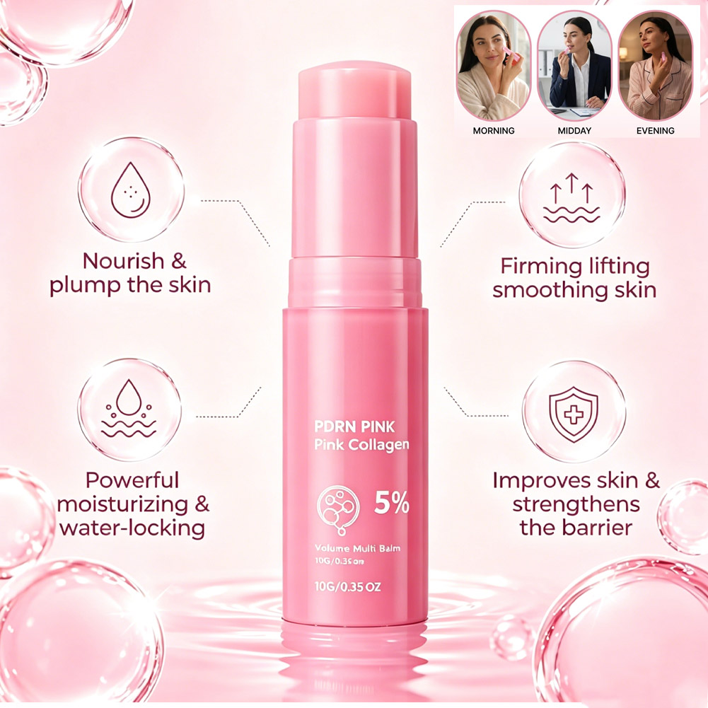 콜라겐 볼륨 바운스 멀티밤 포 립 페이스 모이스춰라이징 - Skincare Glowing 리뷰 및 가격