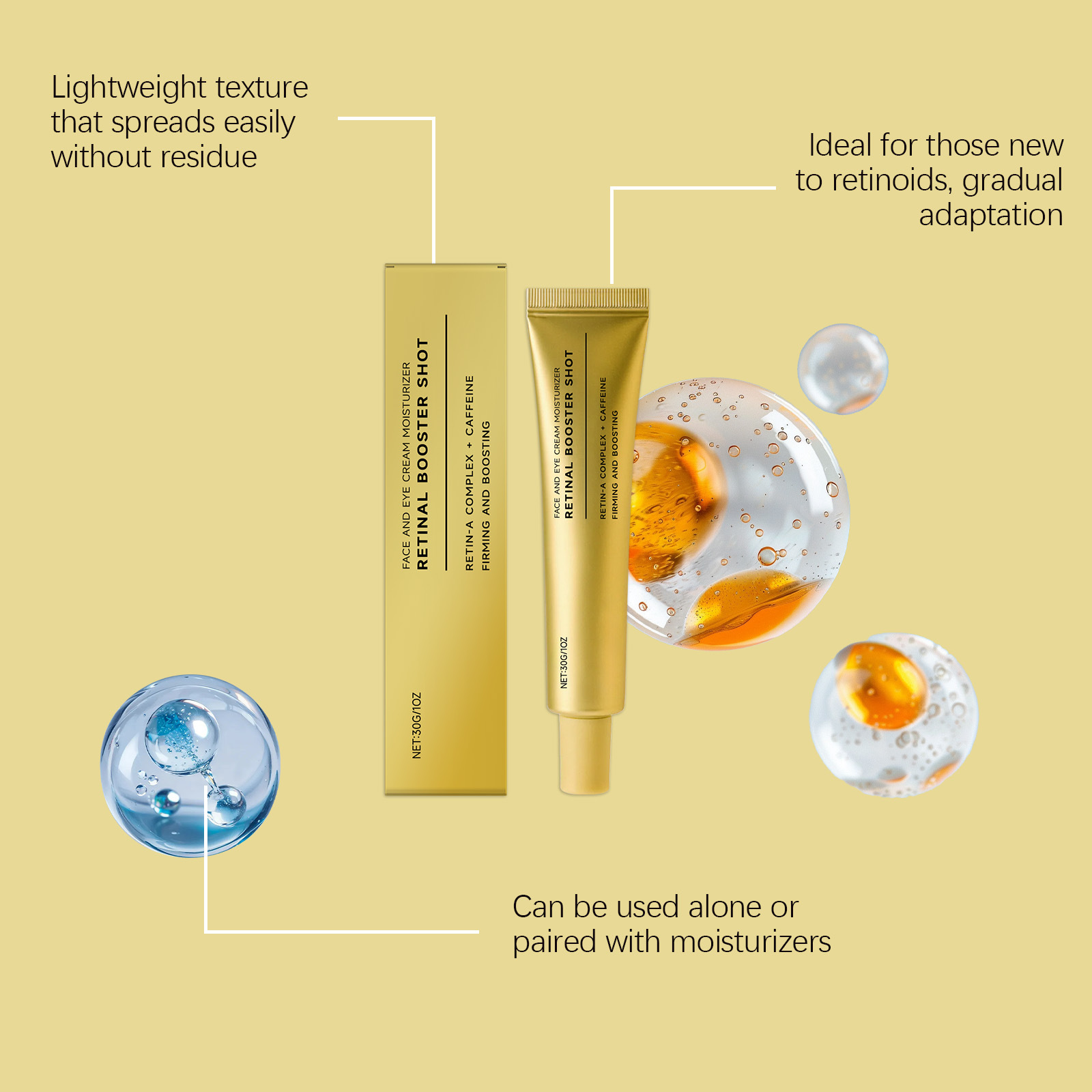 레티놀 퍼밍 페이스 크림, 피부 부종 개선, 잡티 완화 - Retinol Cream 리뷰 및 가격