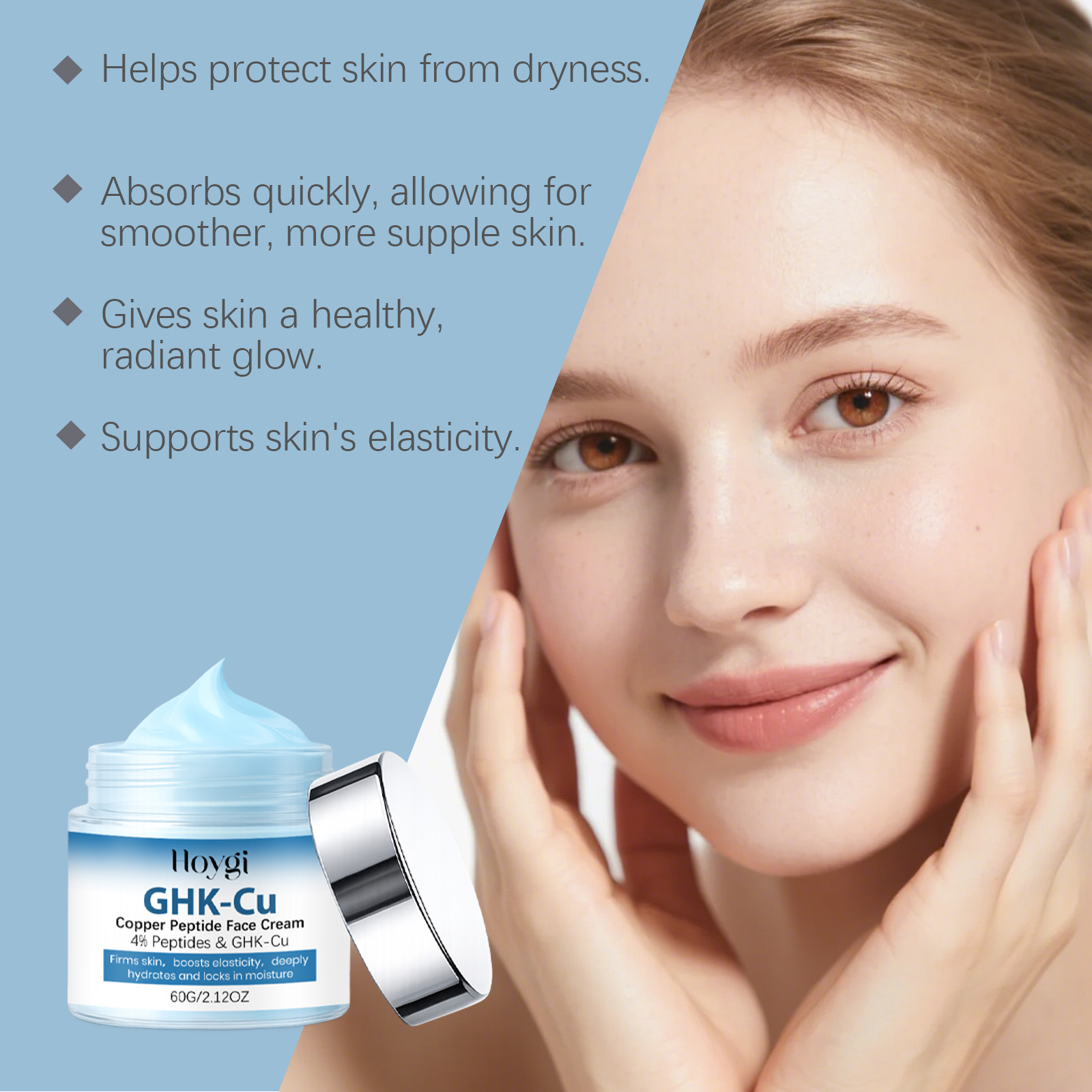 GHK-Cu 구리 펩타이드 스킨케어 안티에이징 페이스  - Skincare Glowing 리뷰 및 가격