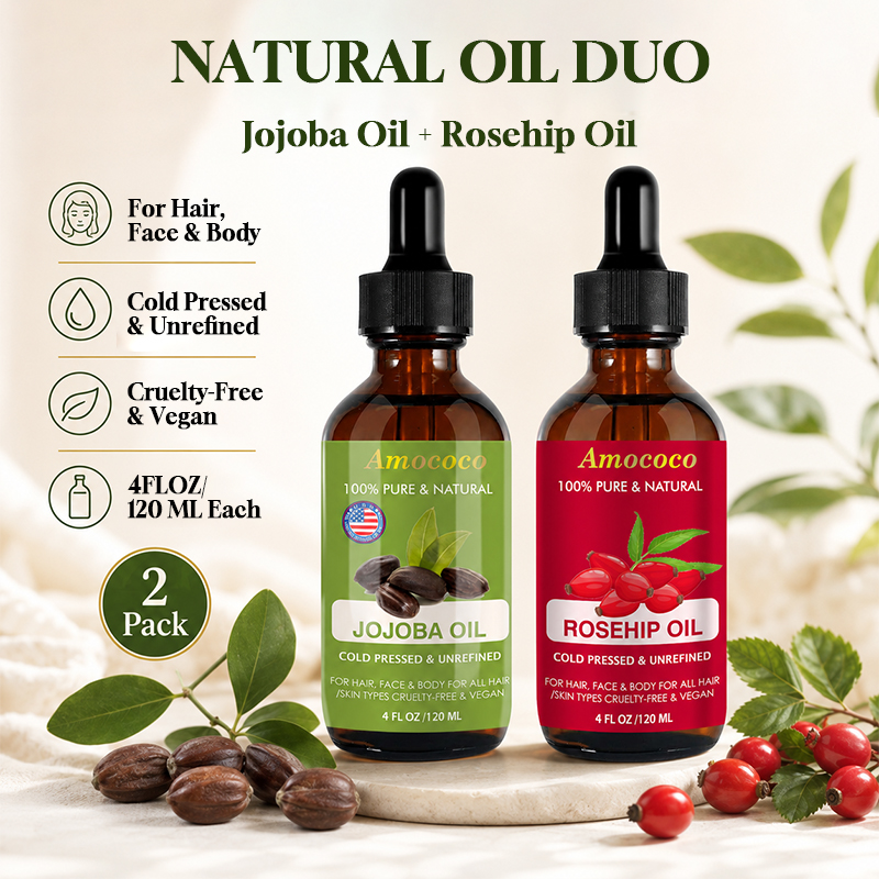 아모코코 2개입 호호바 오일 & 로즈힙 오일 천연 페이 - Face Oil Rosehip 리뷰 및 가격