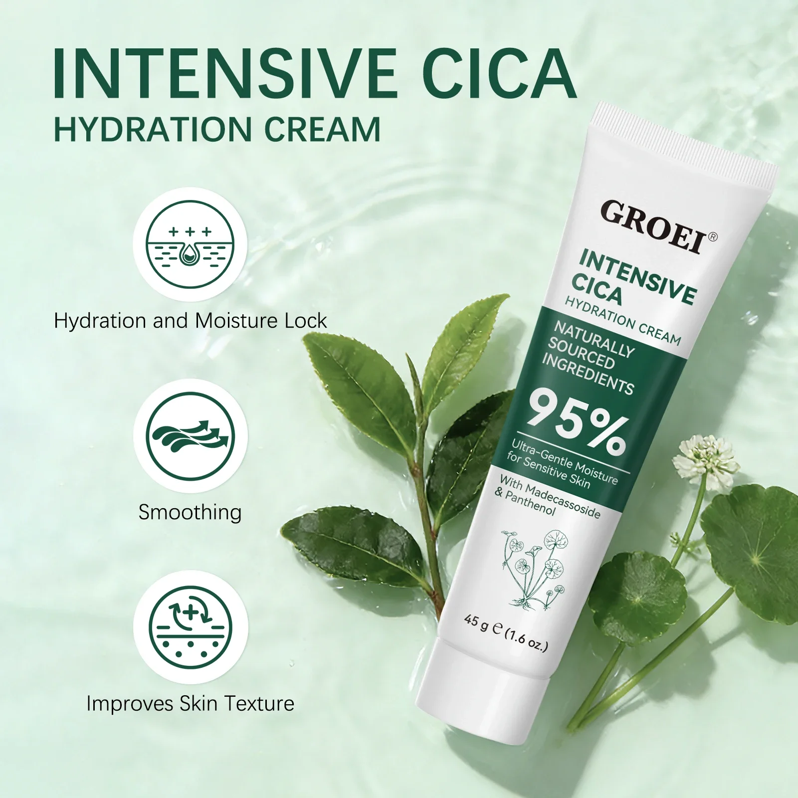 그로에이 스노우 그래스 모이스춰라이징 크림 45g 영양 - Skincare Glowing 리뷰 및 가격