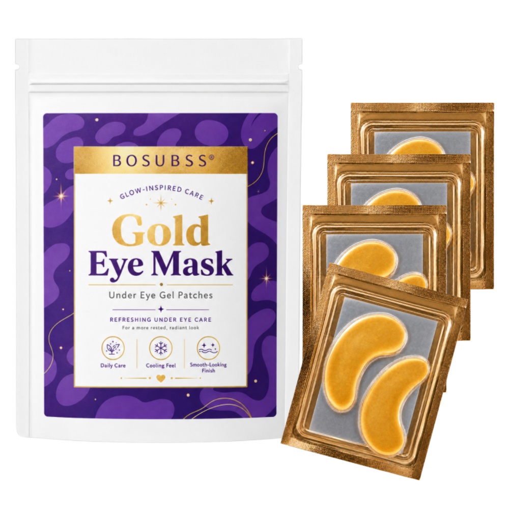 BOSUBSS 24K 골드 아이 마스크, 눈 밑 패치  - Face Oil 리뷰 및 가격